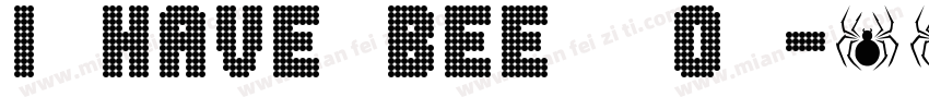 I have been on字体转换